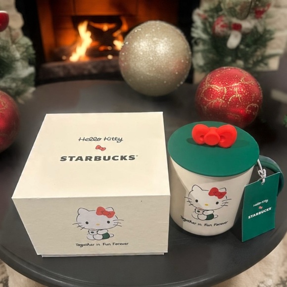 Starbucks 2025 Hello Kitty Mug BNIB - Picture 2 of 7
